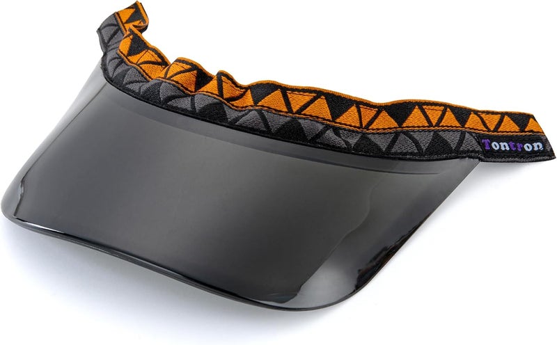 Tontron Colourvisor Removable Helmet Visor | Helmet Brim (Black) - Image 1